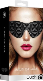 Shots Ouch Luxury Eye Mask Black