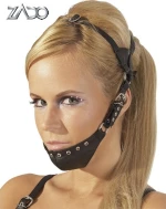 Zado Fetish Leather Chin Stabilizer