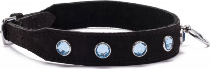 Devil Sticks Crystal Collar Light Blue