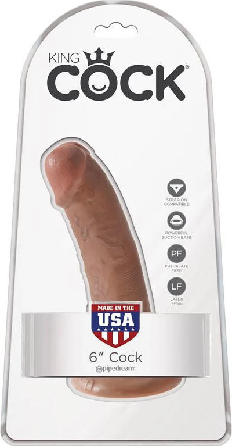 Pipedream King Cock 15cm Tan