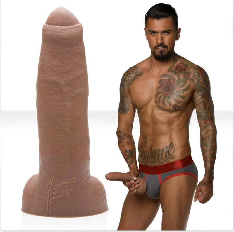 Fleshlight Boomer Banks Dildo 22.9cm Flesh