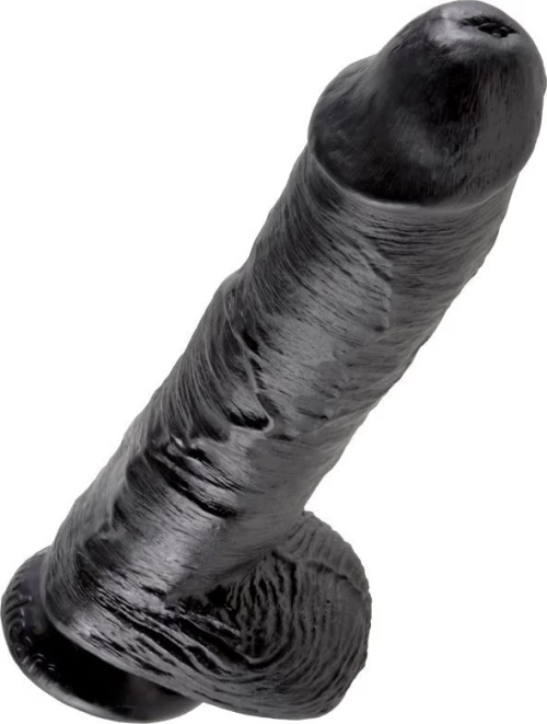 Pipedream King Cock Cock With Balls 25cm Black