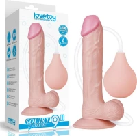 Lovetoy Squirt Extreme Dildo 22.86cm Flesh