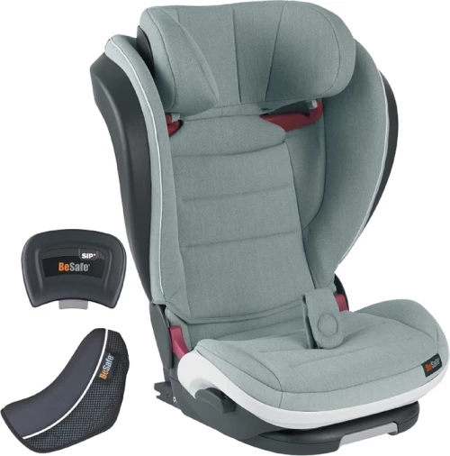 BeSafe iZi Flex FIX i-Size Booster Seat Sea Green Melange