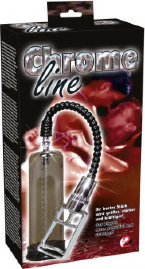 You2Toys Chrome Line Penispumpe Smoke