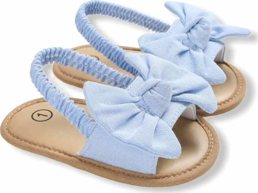 Baby Sandals Bowknot - L.Blue