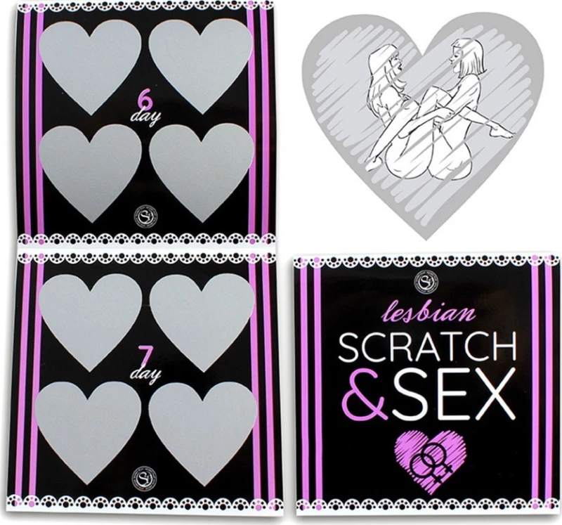 Secret Play Lesbian Scratch & Sex