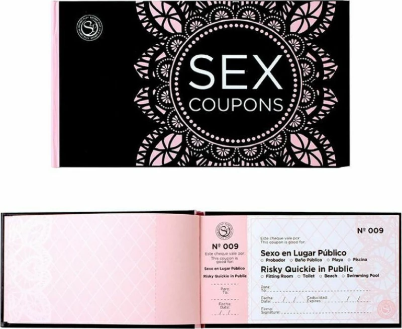 Secret Play Sex Coupons Sensual Exchange Vouchers (ES / EN)