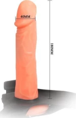 Baile Jessica Strap-On Flesh 17cm