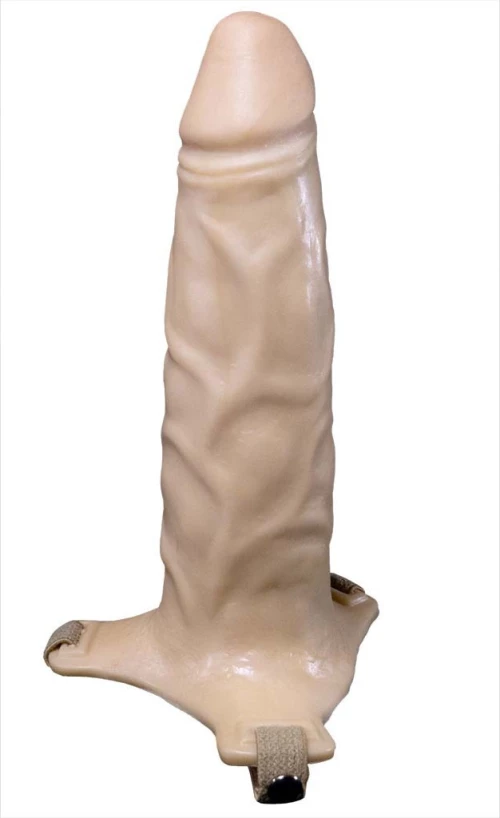 Egzo Hollow Strap-on Flesh 18cm
