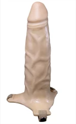 Egzo Hollow Strap-on Flesh 18cm