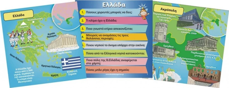 Επιτραπεζιο Παιχνιδι BrainBox Ελλαδα - 93005