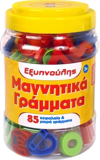 As Company Μαγνητικά Γράμματα Βαρελάκι 85τμχ
