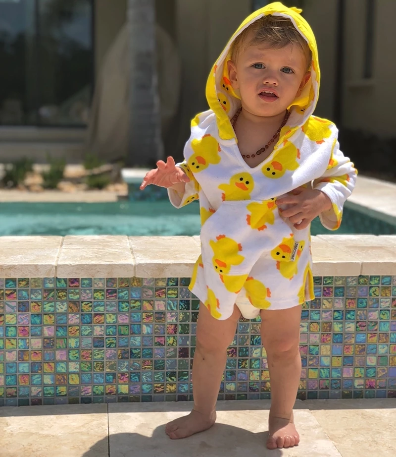 Zoocchini UPF50 Παπάκι Swim Coverup