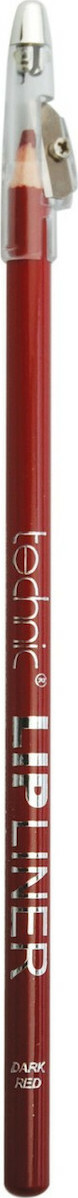 Technic Lip Liner Pencil & Sharpener Dark Red