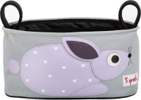 3 Sprouts Rabbit Stroller Organizer