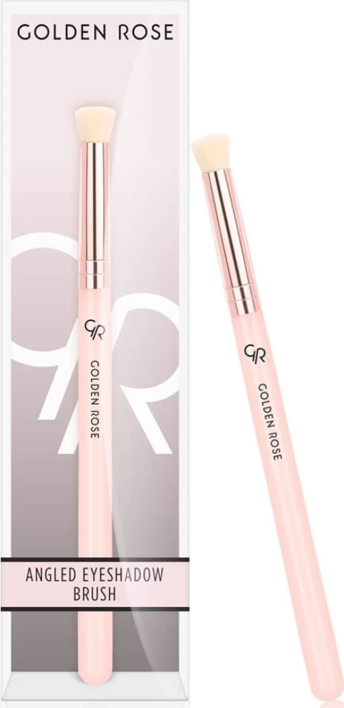 Golden Rose Angeled Eyeshadow Brush