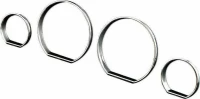 JOM Δαχτυλίδια Καντράν Χρωμίου για BMW E46 1998-2005