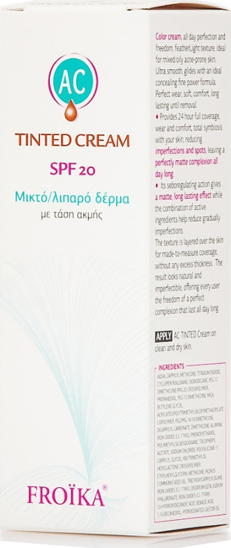Froika AC Tinted Cream SPF20 30ml