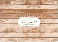 Σουπλά Bon Appetit Ξύλο 40x30cm (500τμχ)