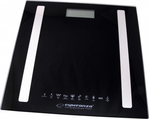 Esperanza 8In1 Bluetooth Digital Scale B.Fit Black