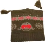 PlusMinus Beanie Zipfelmutze Brown