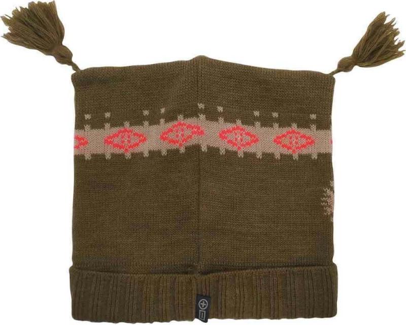 PlusMinus Beanie Zipfelmutze Brown
