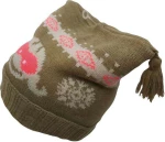 PlusMinus Beanie Zipfelmutze Brown