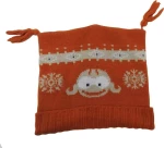 PlusMinus Beanie Zipfelmutze Orange