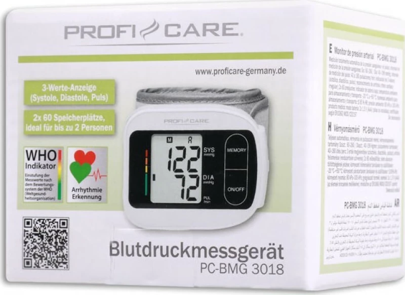 ProfiCare PC-BMG 3018 Καρπός Αυτόματο 2 χρήστης(ες)