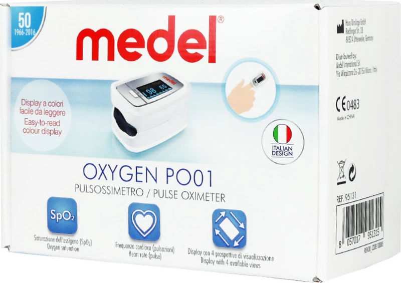 Medel Οξυμετρο Medel Oxygen Po01 -95131-