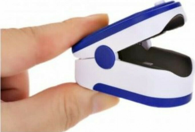 LK87 Οξύμετρο Δακτύλου με LED Οθόνη Μπλε