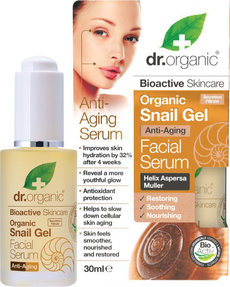 Dr.Organic Snail Gel Facial Serum 30ml