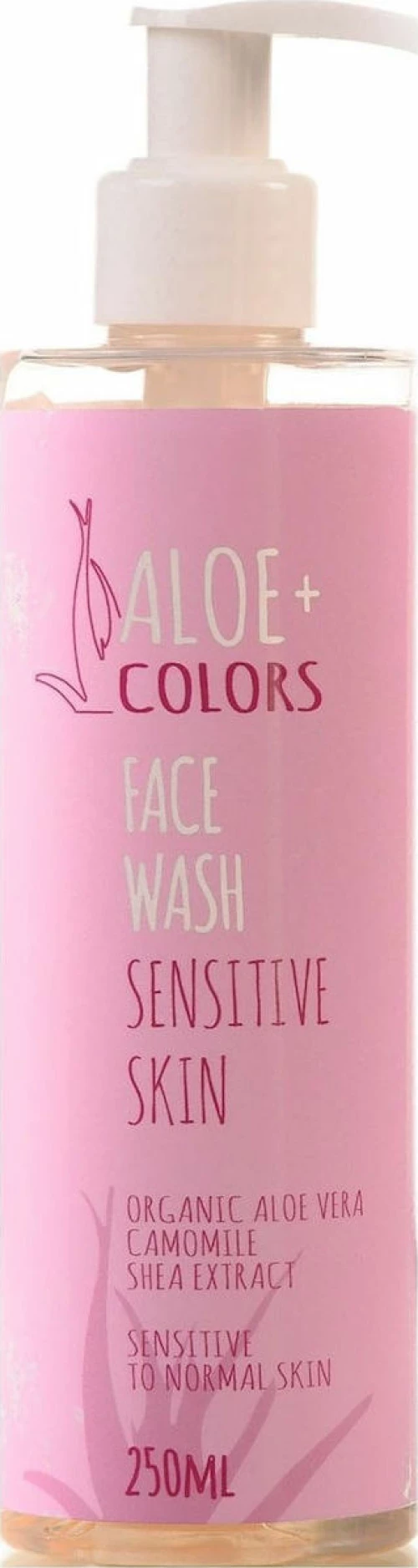 Aloe+ Colors Face Wash Sensitive Skin 250ml