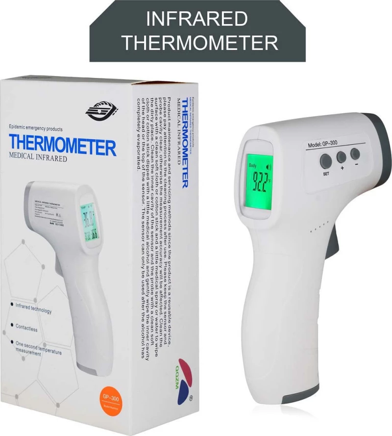 GP-300 Infrared Thermometer White Grey