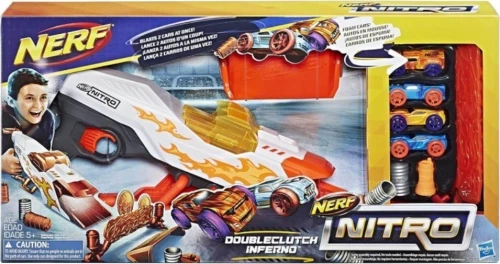 Hasbro Nerf Nitro Doubleclutch Inferno