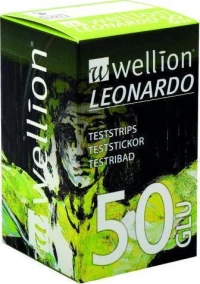 Wellion Leonardo Glucose 50τμχ