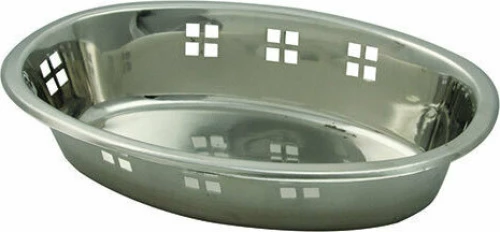 ΚΑΛΑΘΙ ΨΩΜΙΟΥ INOX ΟΒΑΛ 29x19x6cm