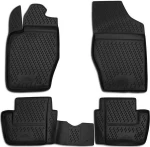 Novline Σετ Πατάκια 4τμχ από Λάστιχο για Citroen C4 2001-2008