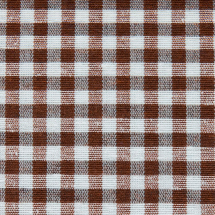 Loneta Τραπεζομάντηλο Ibiza 901 Καρό Λευκό/Καφέ 140x140cm (1τμχ)