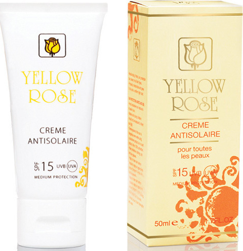 Yellow Rose Creme Antisolaire SPF15 50ml
