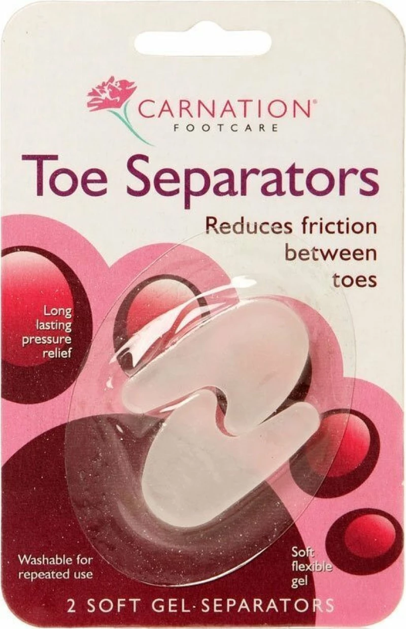Carnation Gel Toe Separators