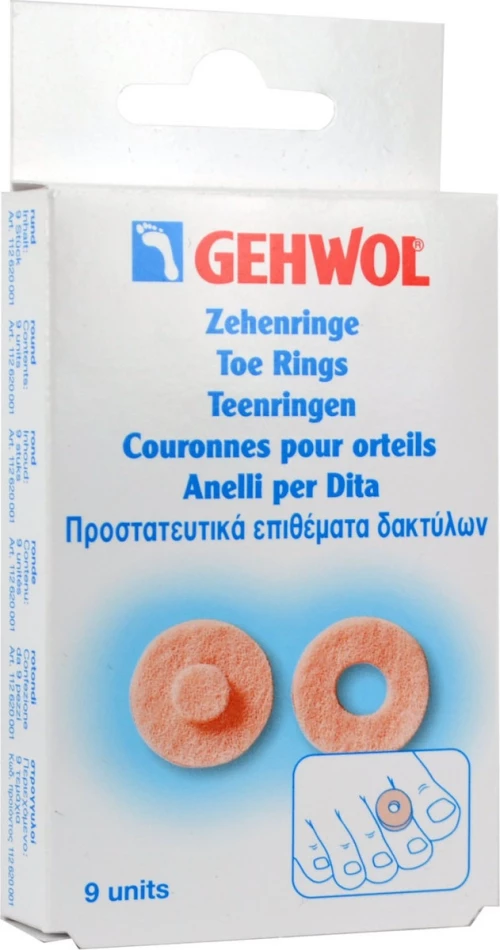Gehwol Toe Ring Round 9τμχ