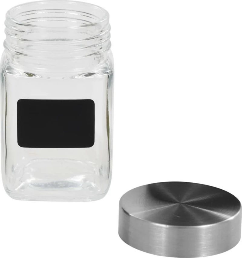 vidaXL Βαζάκι Γυάλινο με Καπάκι 300ml (24τμχ)