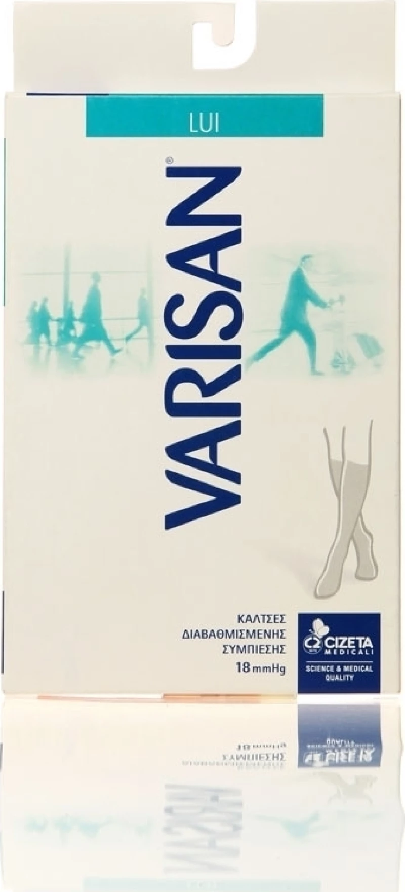 Varisan Lui Κάτω Γόνατος 18 mmHg Nero
