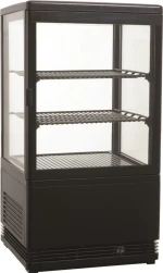Karamco Ψυχόμενη Βιτρίνα RT-58L Black