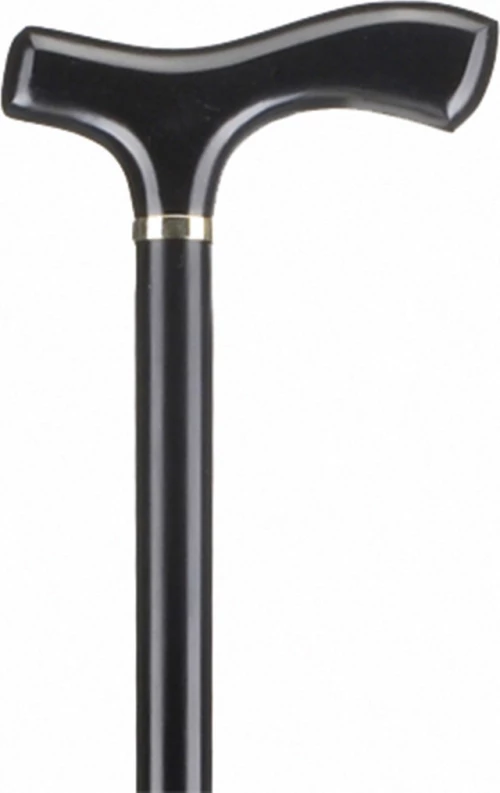 Alfa Care Μπαστούνι Ίσια Λαβή Μαύρο AC–834
