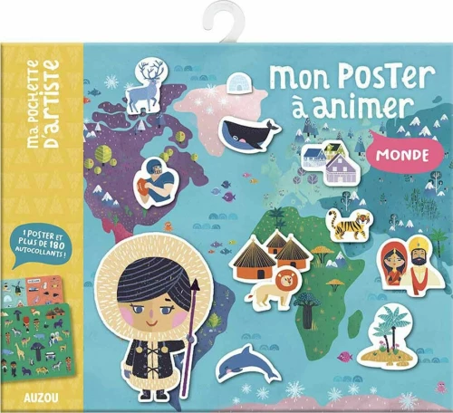 Auzou Mini Poster Κόσμος