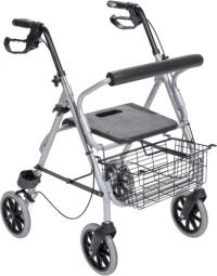 Mobiak Περιπατητήρας Rollator Silver 0808491