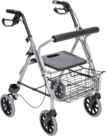 Mobiak Περιπατητήρας Rollator Silver 0808491